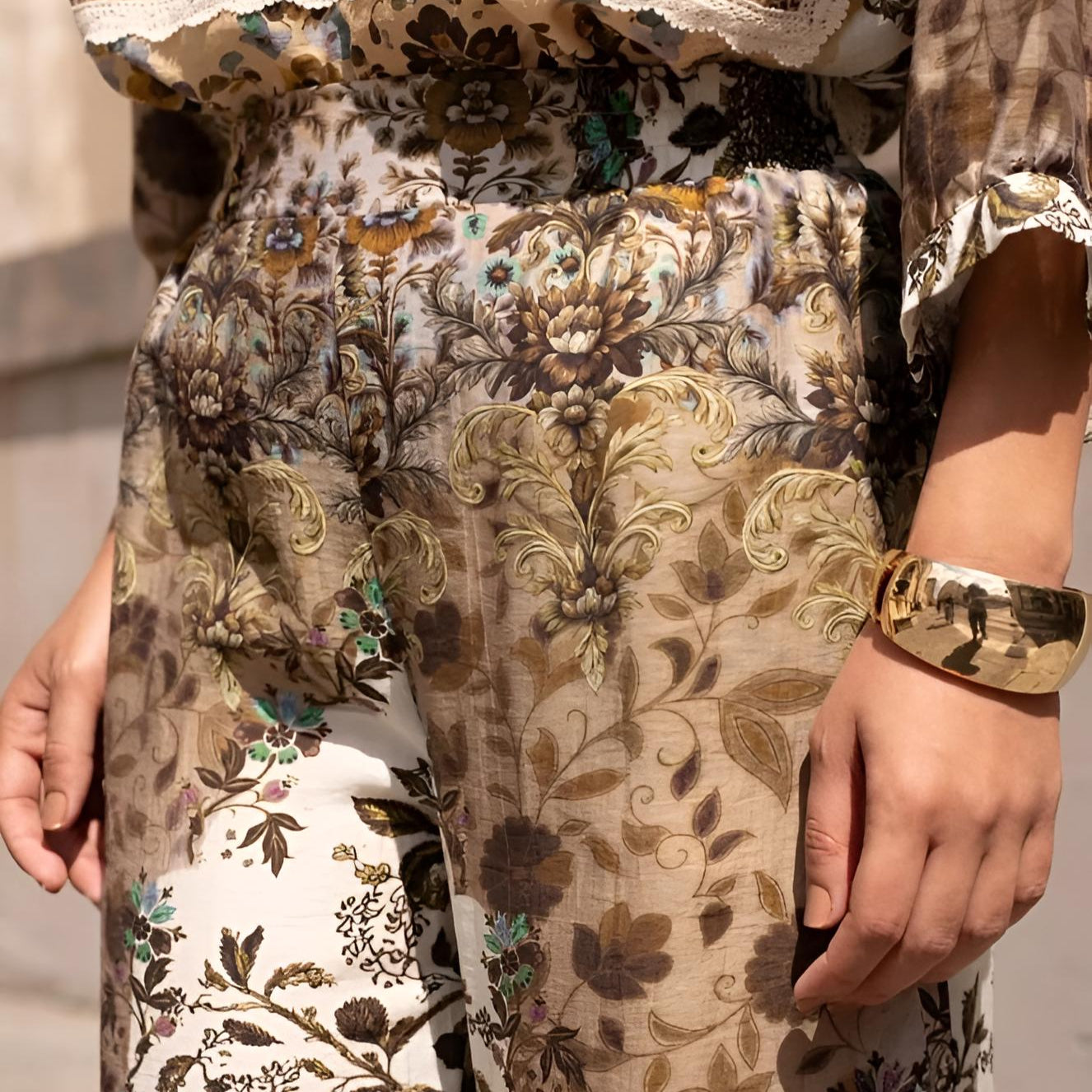 Palazzo Hose Boho Stil