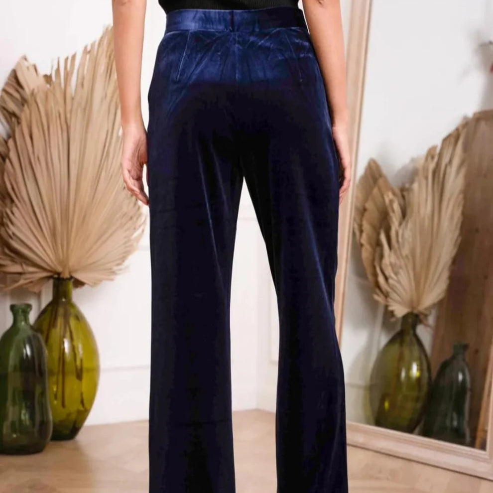 blaue-samthose-damen-royalblau-franzoesischer-stil-business-casual-look.jpg
